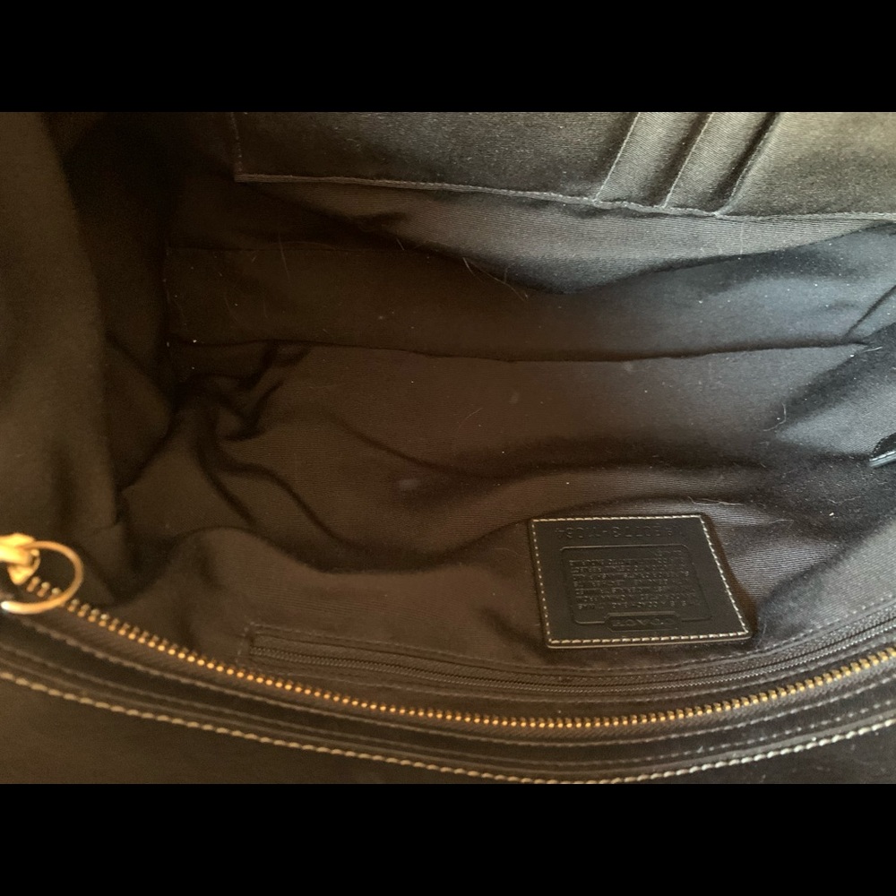 Host Pick! Stylish Coach Tote Purse Briefcase EUC - Picture 14 of 14